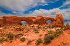 Turret Arch, Arches National Park, Utah, USA. Art Print